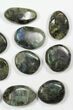 Lot: Polished Labradorite Pebbles - kg ( lbs) #90544-1
